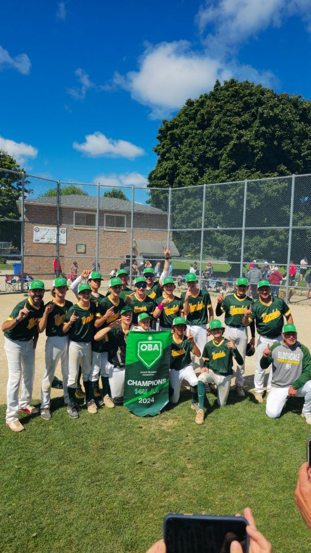 Bloordale 14U AA OBA Provincial champions